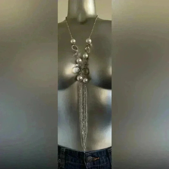 💟💎Vintage  Long Layered Necklace - Picture 2 of 12